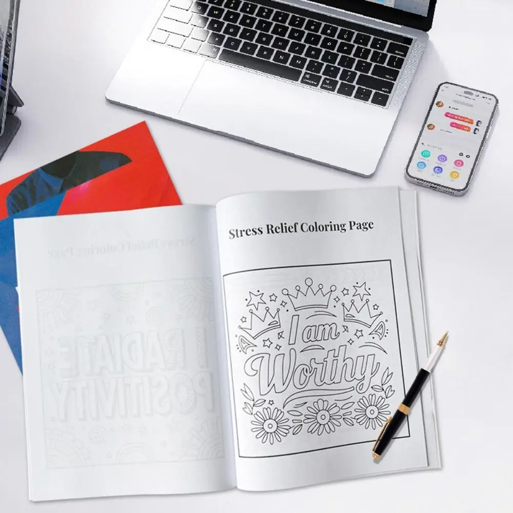 Coated Paper Anger Control Journal Planning Tool Control Your Emotion Work Record Sheet Clear Chapter Practical