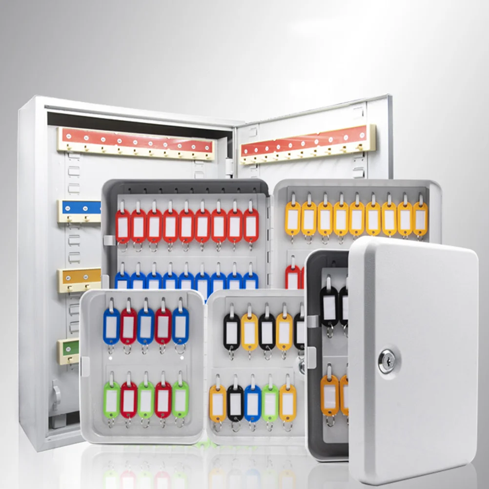 key-box-wall-mounted-08mm-thick-cold-rolled-steel-safety-lock-key-management-cabinet-for-home-office-storage-white