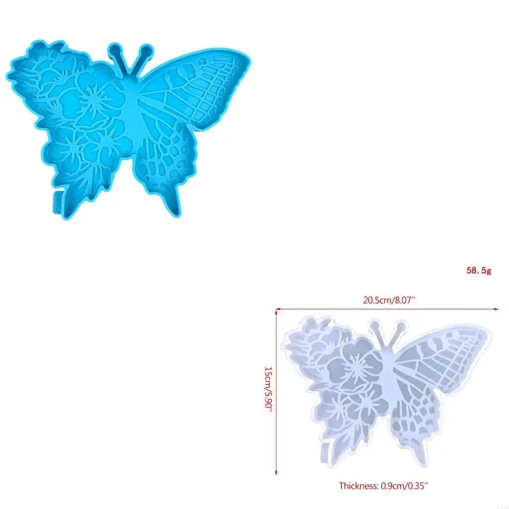 Molds for Epoxy Resin,for Butterfly Mould for Resin Casting Molds for Cup Mat Holder,Home Decorat