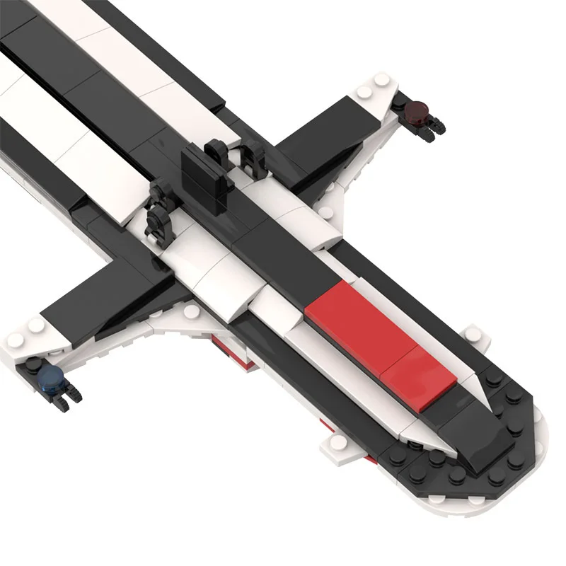 MOC Space Series Mass Effect Andromeda Storm Boys Technologia Klocki do budowania Puzzle dla dzieci Rozwój Klocki mózgowe Hobby Zabawki