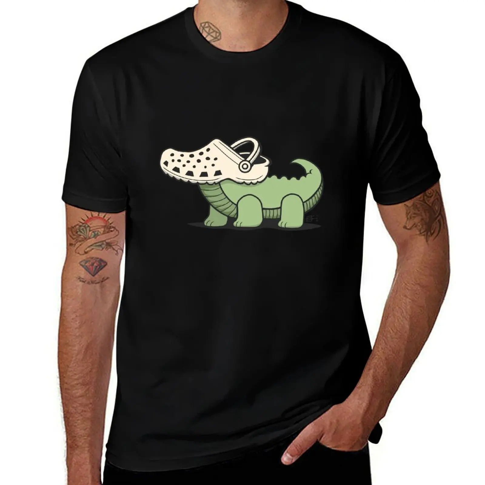 Croc on Croc T-Shirt Big Size Daily Wear T-Shirt