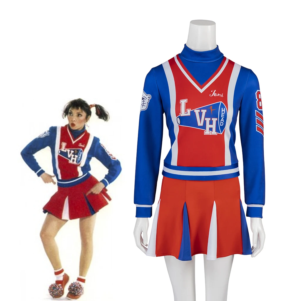 Toni Basil Hey Mickey 80s Costume Toni Basil Cheerleader Style Costume Women Stage Show Outfits Halloween Carnival Party Suit