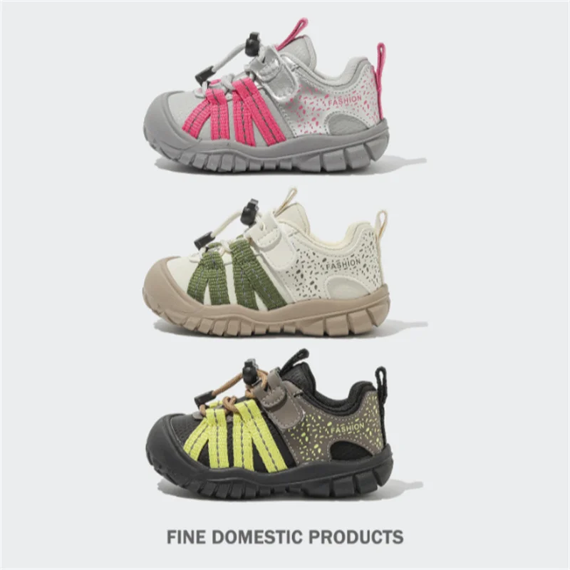 2026 New Autumn Baby Shoes Leather Toddler Boys Sneakers Soft Sole Fashion little Kids Girls Shoes EU16-26