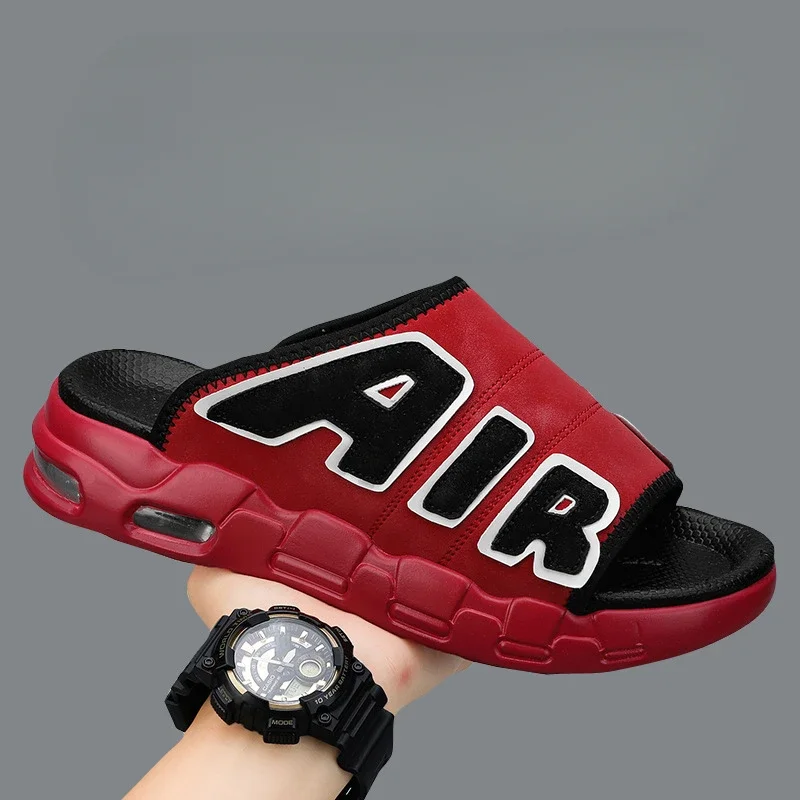 Men's Slippers Air Cushion Design Sandals Summer New Man PVC SandalsSoft Non-slip Male Sports Slippers Shoes for Men Flip Flops