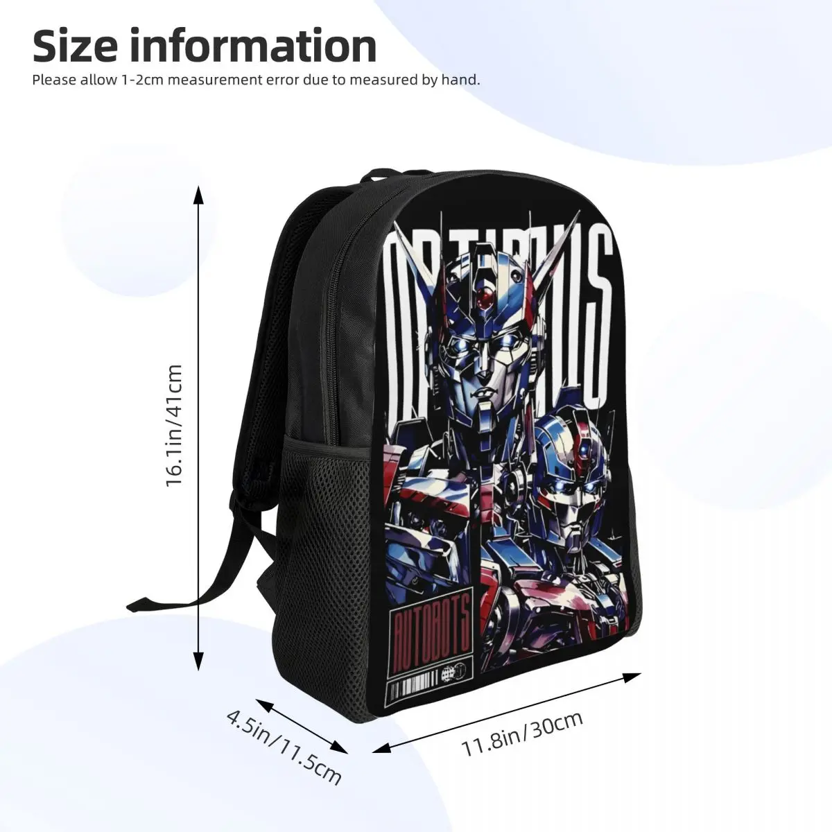 Transformers prime mochila infantil pequena para meninas meninos criança desenho animado mochilas escolares