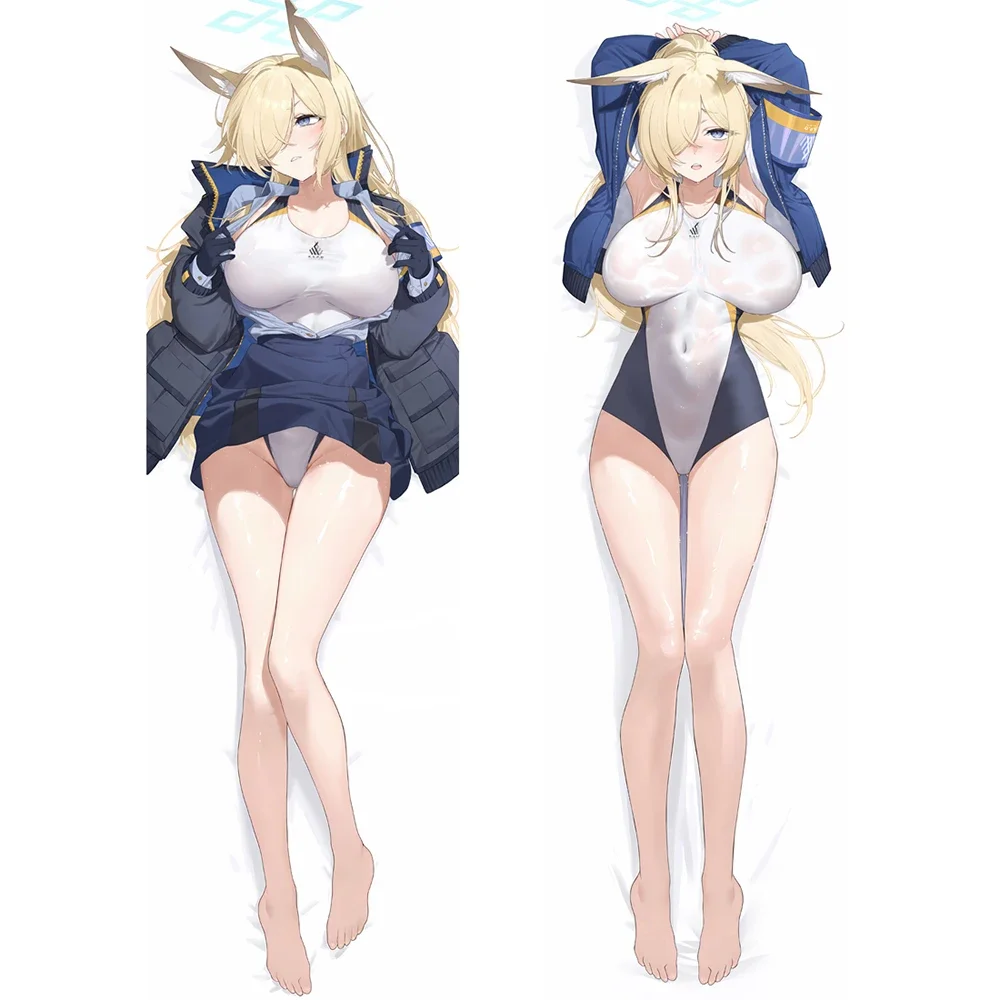 

Dakimakura Game Blue Archive Огата Канна Обложка Косплей Реквизит Аниме Чанли Двусторонняя наволочка с принтом Отаку