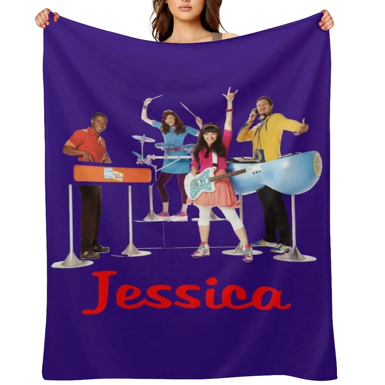 

Fresh Beat Band Throw Blanket Summer Beddings Extra Large Throw Soft Plaid blankets and throws Blankets