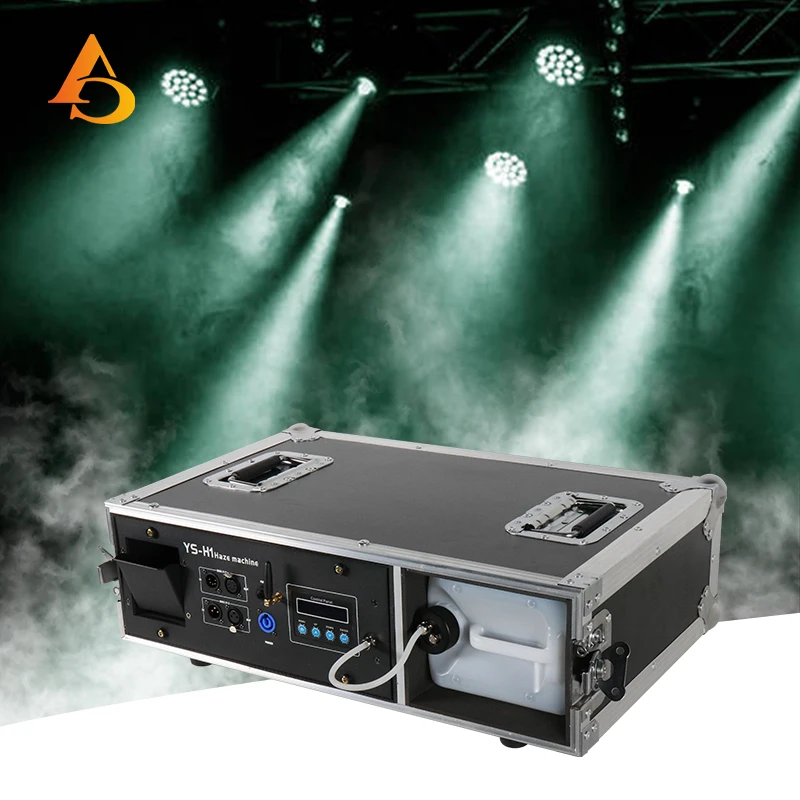 

Machine Fog 2000W Mist Haze Machine DMX Control with Flight Case Package Smoke Machine Stage Lighting Effect Dj Club