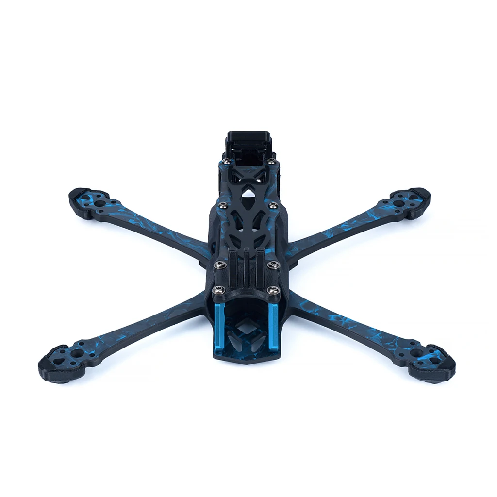 5inch 223mm Wheelbase RC Plane Frame for Axisflying Manta5 SE FPV Cinematic Drone Quadcopter Squashed-X Frame 5.5mm Arm Thick