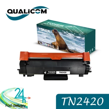 Qualicom TN2420 2420 TN-2420 Brother L2310D L2370DN L2375DW L2550DN L2510D L2710 L2730 용 칩 호환 토너 카트리지 포함