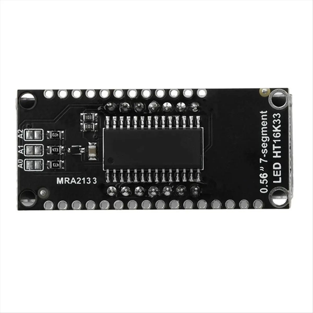 A10I HT16K33 LED Display Module 4 Digit 7 Segment 0.56 Inch Time Clock Indicator Tube Module White