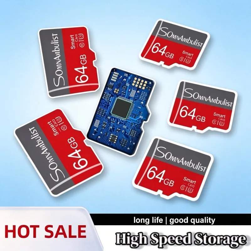 

SomnAmbuList 16GB 32GB Micro TF flash usb pen drive card for Smartphone High Speed Class 10 Mini SD Memory Card 64GB 128GB