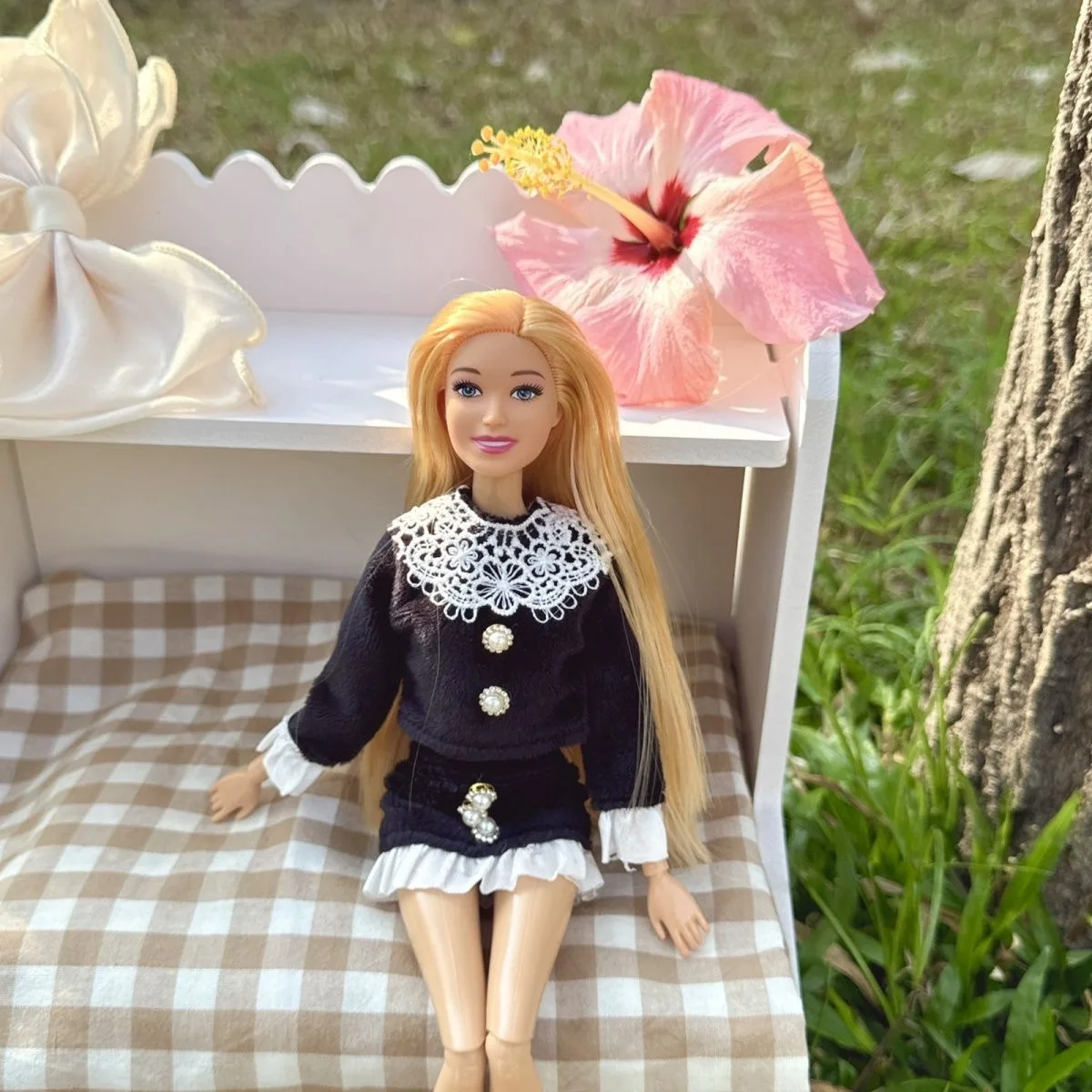 2025 neue Mode Prinzessin Puppe Spielzeug Exquisite Kleine Duftende Wind Top + Rock Set 30 cm 1/6 BJD Puppe Täglichen Dress up Spielen Haus Spielzeug