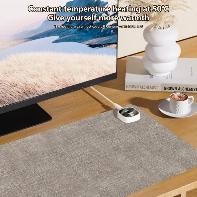 

Утепленный настольный коврик «Роскошь», 52x26 см, кожаное лицо, 3 подхода к нагреву, управление процессором, экономия ресурсов