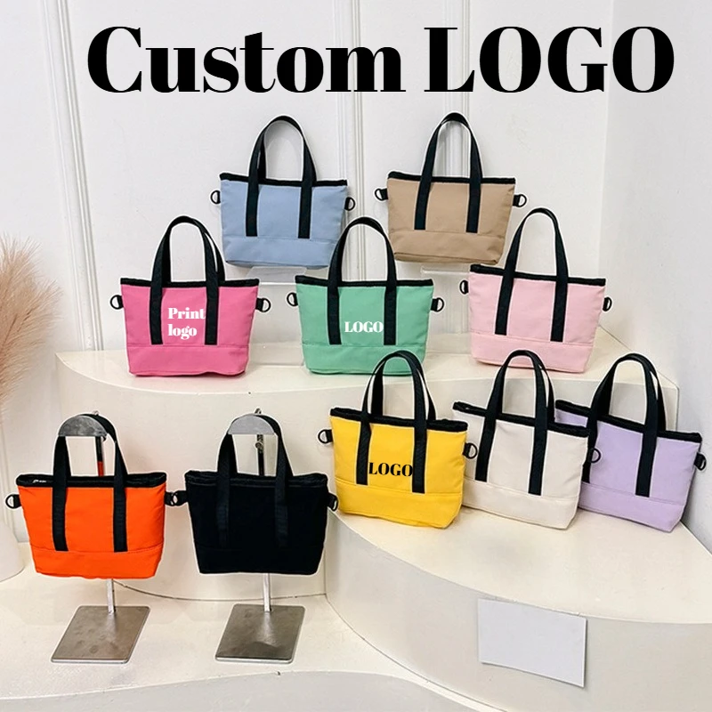 Custom Logo Quick-dry Nylon Shoulder Bag Portable Harajuku Men Crossbody Bags Waterproof Coin Pouch Mobile Phone Pack Unisex