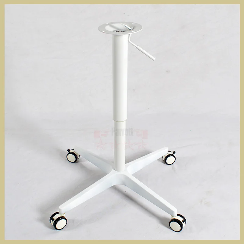 Furniture hardware accessories manufacturers wholesale lifting rotating table feet white manual air pressure table legs