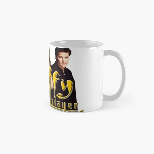 Buffy The Vampire Slayer Classic  Mug Cup Tea Picture Drinkware Coffee Printed Design Handle Round Photo Image Gifts Simple