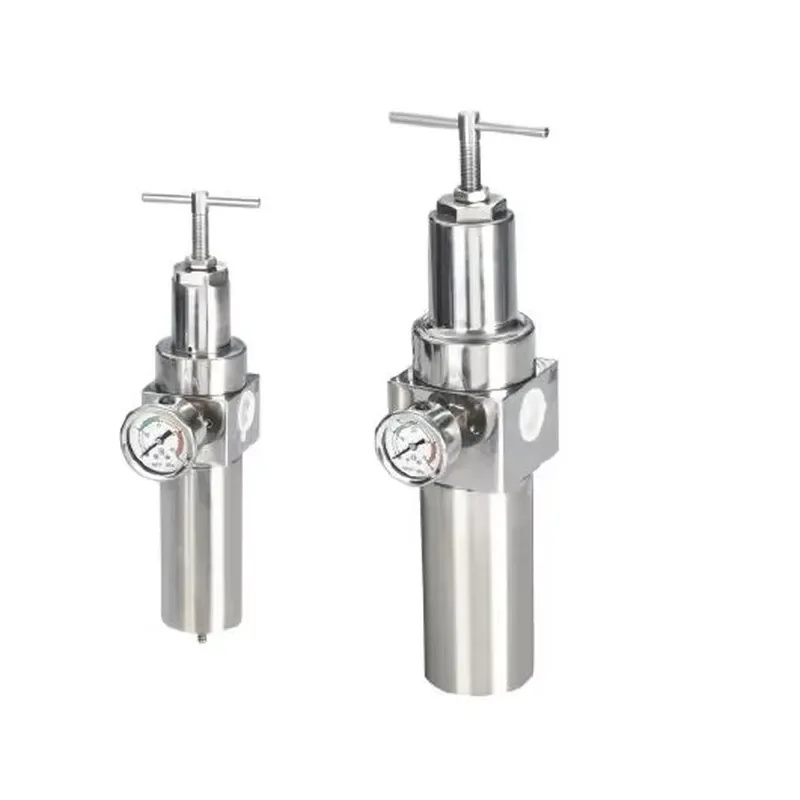China Factory FRL Parts High Pressure Stainless Steel air Filter Regulator SS-QFRH air Source Treatment for Compressed air