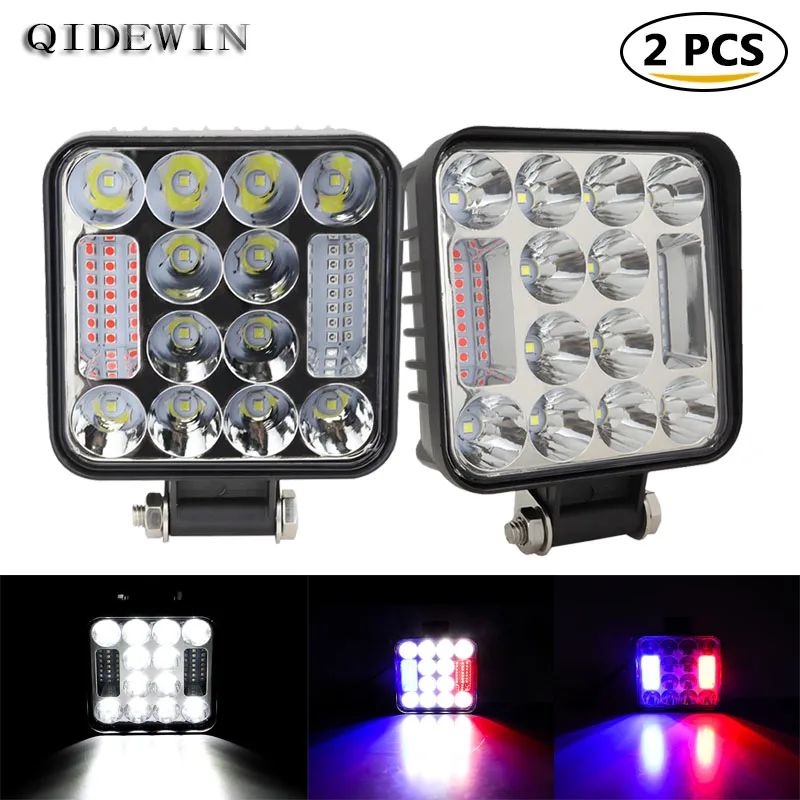 

4 Inch 78W Headlights Off-road Roof Lights Auxiliary Lighting for Jeep Wrangler Spotlights 26 LED Work Light Flashing Lamp 2pcs