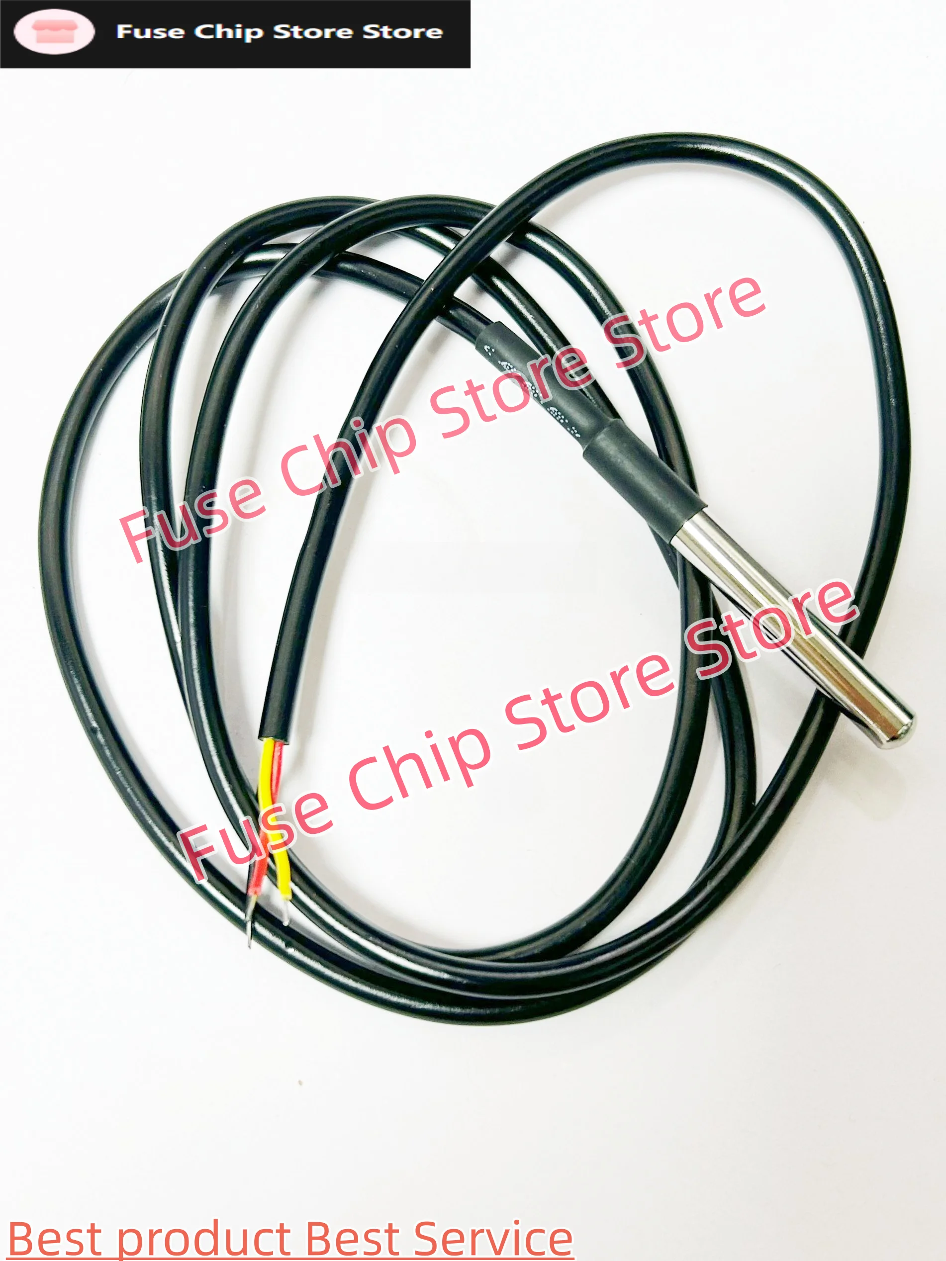Waterproof DS18B20 thread temperature probe temperature sensor Stainless steel package 1m  100CM 18B20 wire arduino