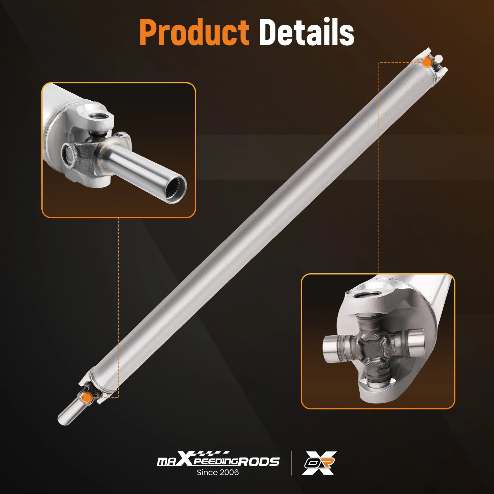 

Rear Driveshaft Prop Shaft For Chevrolet Silverado 2500 HD 2001-2007 936-276