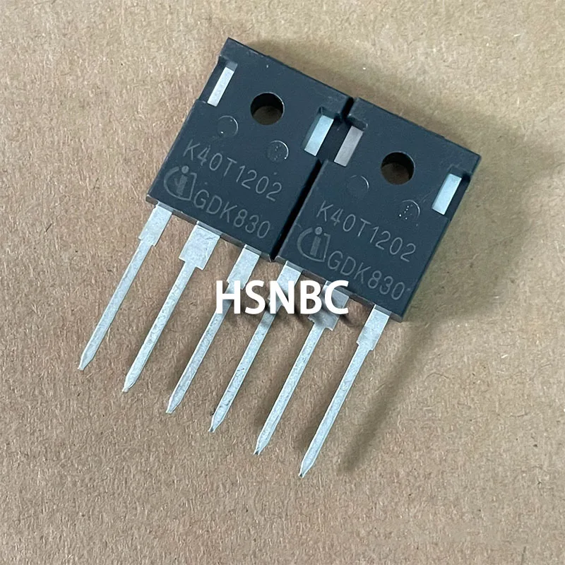 

10Pcs/Lot IKW40N120T2 K40T1202 OR IKW40N120T K40T120 OR IKW40N120T3 K40T1203 TO-247 New Original