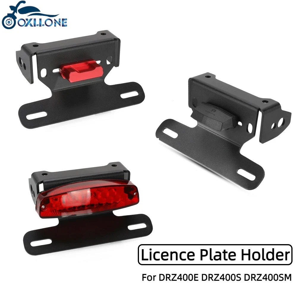 

For SUZUKI DRZ400E DRZ400S DRZ400SM License Plate Holder Bracket Rear Tail Tidy Fender Eliminator Kit DRZ400 E S SM 2000-2025