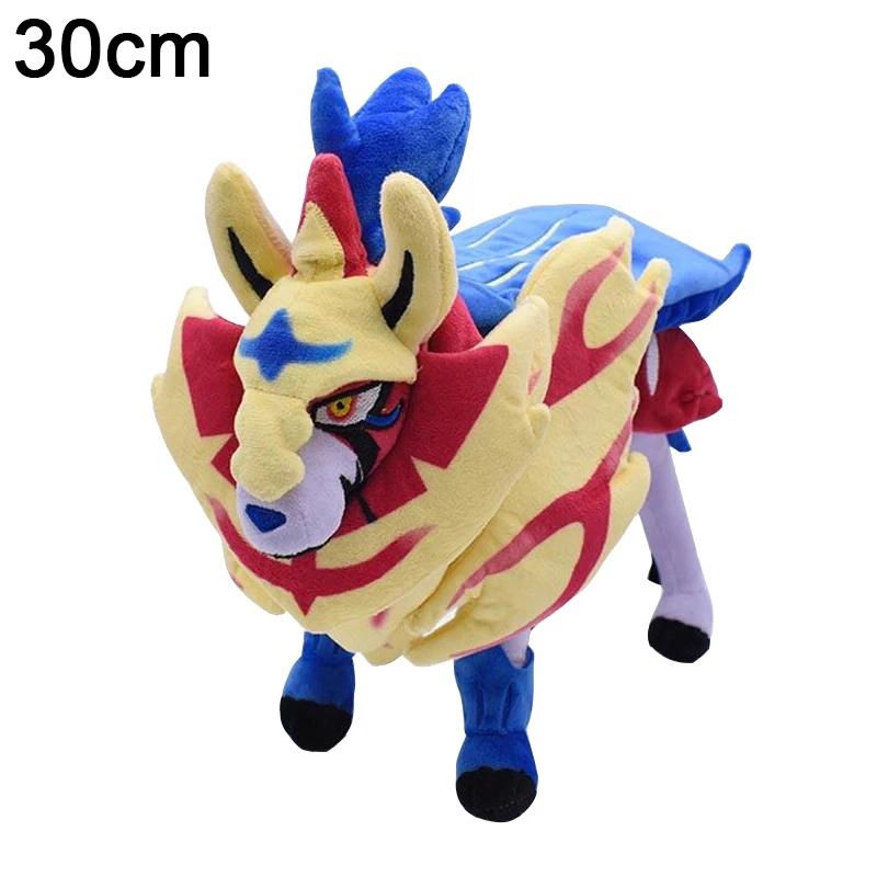 Pokemon Peluche Zacian Zamazenta Dialga Plush Toys Gengar Lucario Charizard XY Sprigatito Sobble Scorbunny Grookey Stuffed Doll view 5