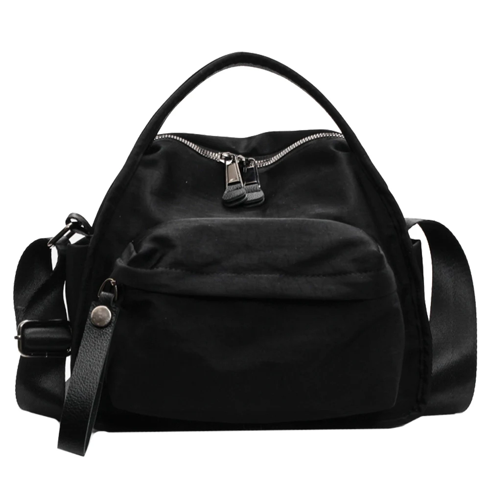 

Women Simple Shoulder Bag Large Capacity Lightweight Sling Bag Zipper Closure Casual Crossbody Bag Travel Shopping Work Date Bag