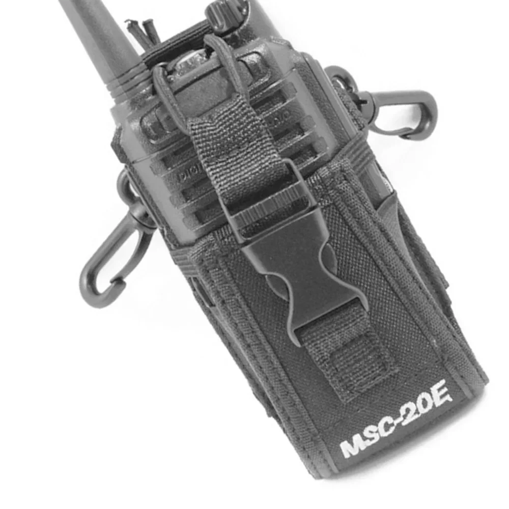 Universal Extended Plus Size Nylon Leather Cover Walkie Talkie Pouch Case Holder Radio Nylon Bag For BAOFENG UV-5R