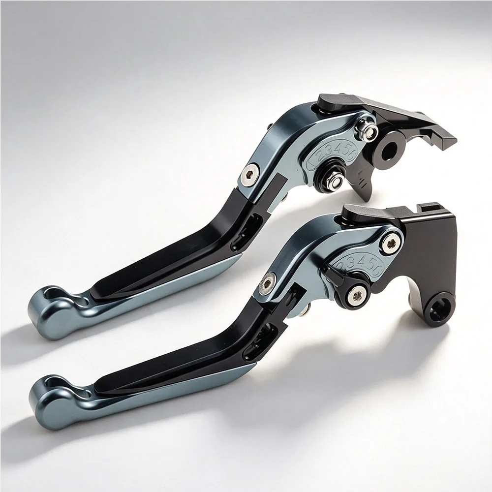 For Royal Enfield Meteor Hunter Bullet Classic 350 2021-2024 Brake Clutch Levers CNC Aluminum Adjustable Folding Set Kit view 6