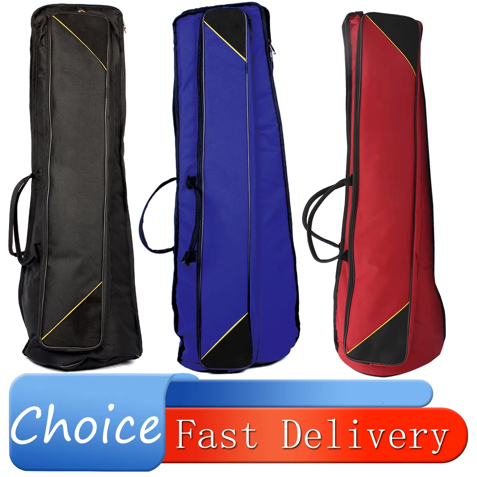 IRIN Trombone Bag Oxford Cloth Adjustable Shoulder Straps Cotton Padded Handbag For Trombone Brass Music Instrument Accessories