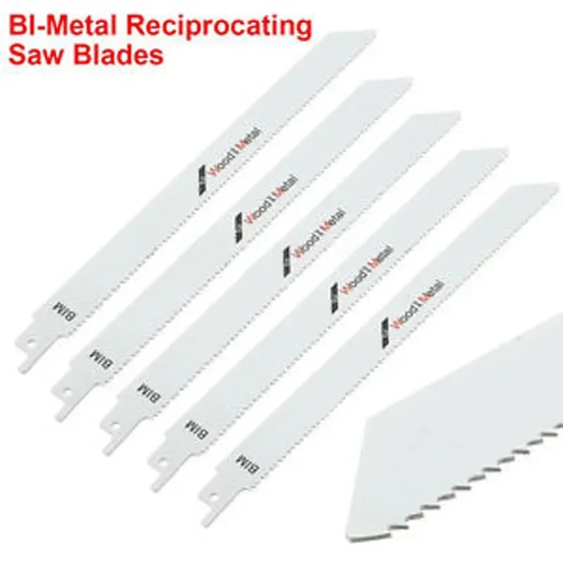 Lâminas de serra alternativa Tubo de metal de madeira Multi lâmina de serra Ferramentas de corte para madeira Acessórios para ferramentas elétricas 225mm