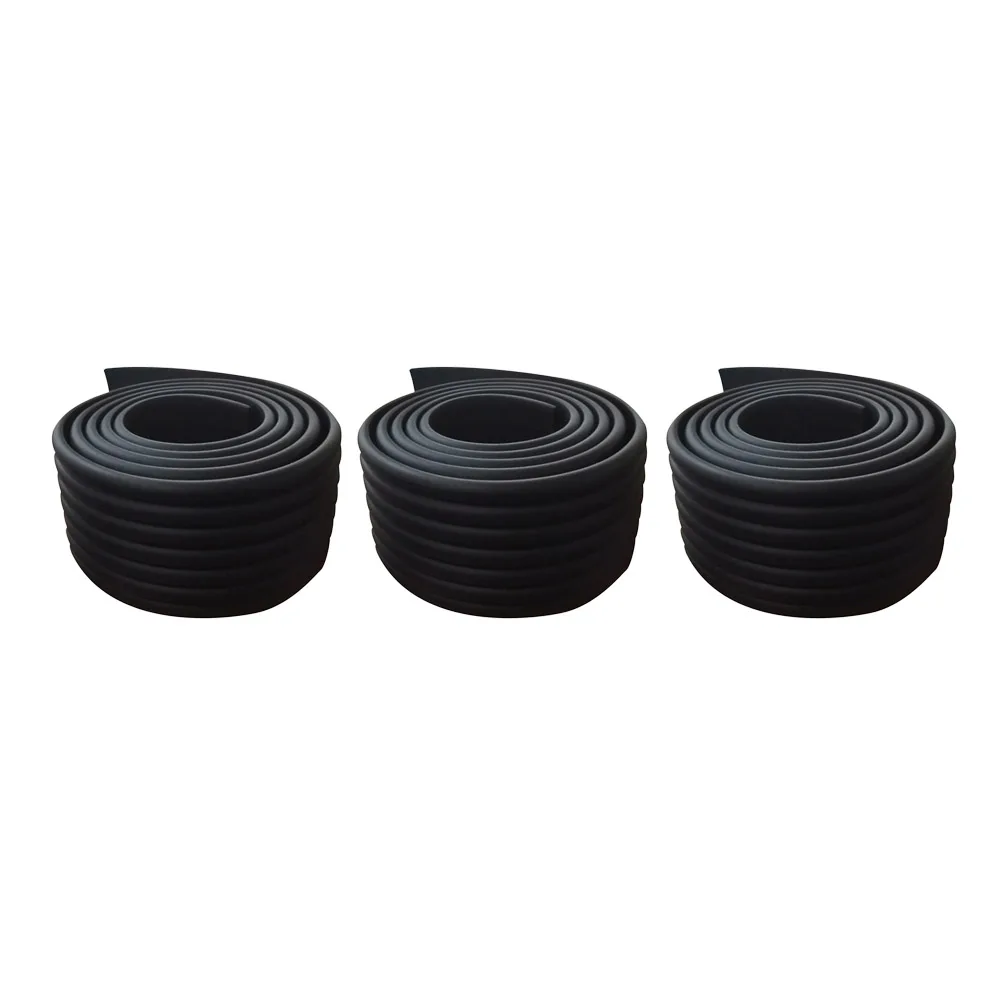 

3pcs Thicken Corner Protector Guard Cushion Anti Collision Bumper Strip W Shaped Table Furniture Kids Safe Home Edge