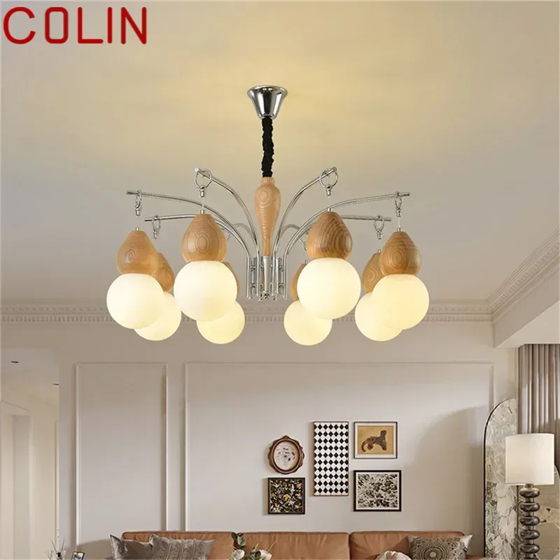 COLIN-Lampe Suspendue Contemporaine, Lustre de Luxe, Décoration Maison, Salon, Salle à Manger, Chambre à Coucher, Hôtel, Villa, 73