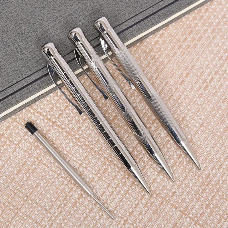 

New High Quality Rotary Business Pen Ball Point Pen Stationery Signature Pen