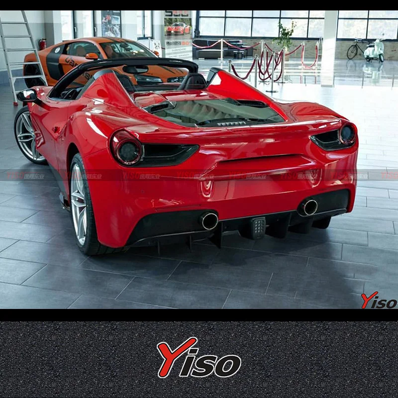 Suitable for 488 GTB Spider capristo dry carbon fiber taillight cover rear taillight cover lamp housing
