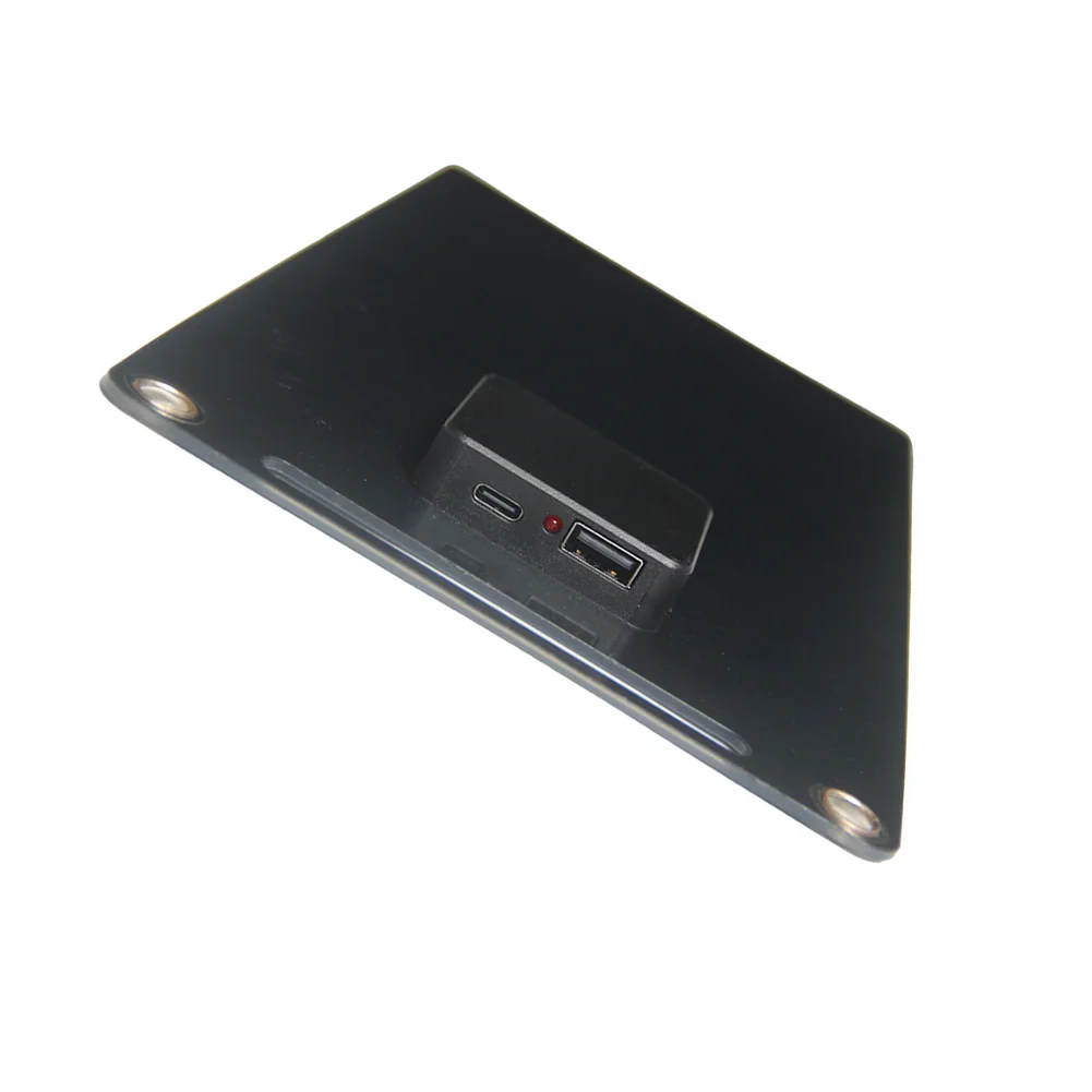 Compact 6W 5V Solar Panel Charger with Dual and Outputs for Outdoor Device Charging in Remote Locations Compact