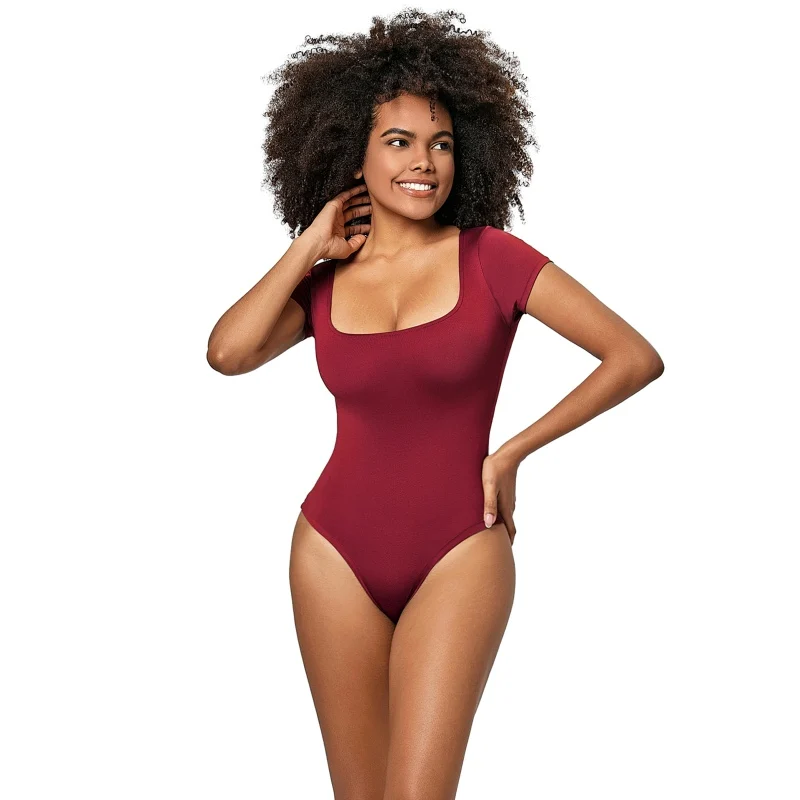 Seamless Shapewear Bodysuit for Women Slimming Girdle Sporty One Piece Body Shaper Tummy Control Jumpsuits Waist Trainer Corset