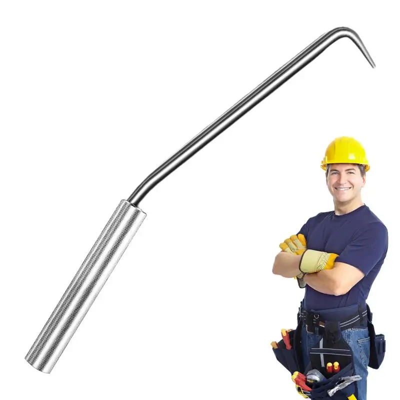 

Metal Wire Tying Tool Heavy Duty Wire Hook Professional Tying Hook Hand Tools With Non-Slip Grip Wire Twisting Tool For Concrete