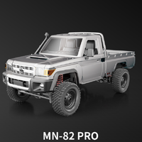 1:12 Full Scale RC CAR MN82 PRO 2.4G 4WD Off-Road Crawler Car Pick Up Truck Upgraded version MN-82 PRO Controllable Headlights