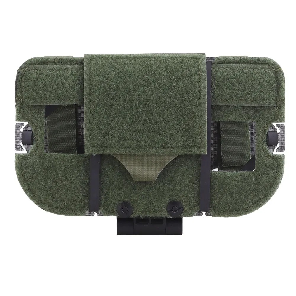Tactical Navigation Board Molle Foldable Admin Pouch Mobile Phone Holder Chest Rig Gear for Plate Carrier Airsoft Hunting Vest view 4