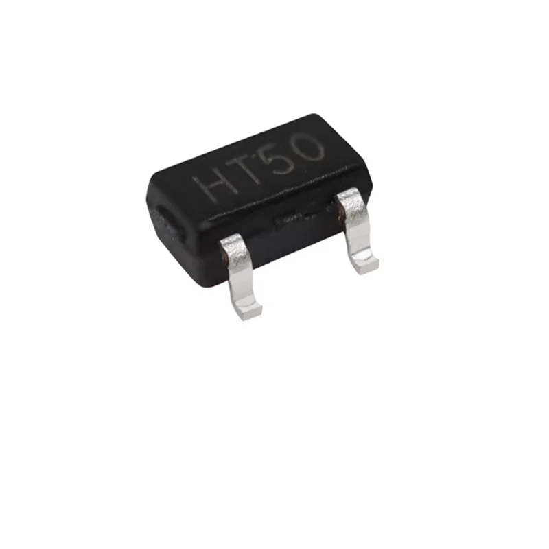 10pcs Brand new in-stock three-terminal voltage regulator IC HT7550-1, HT50 silk-screen surface mount package SOT23-3