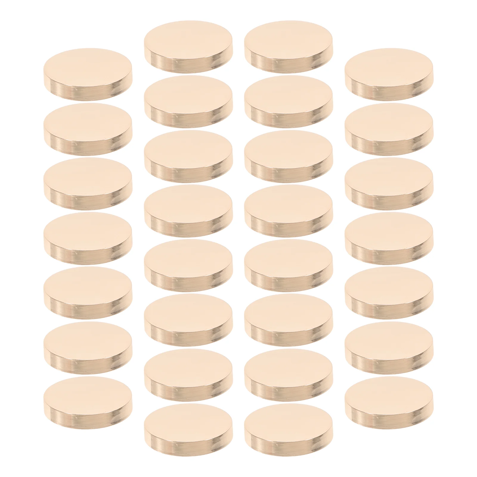 

30 Pcs Coat Buttons Costume Metal Jeans Alloy Clothes Fashion Sewing Men and Women