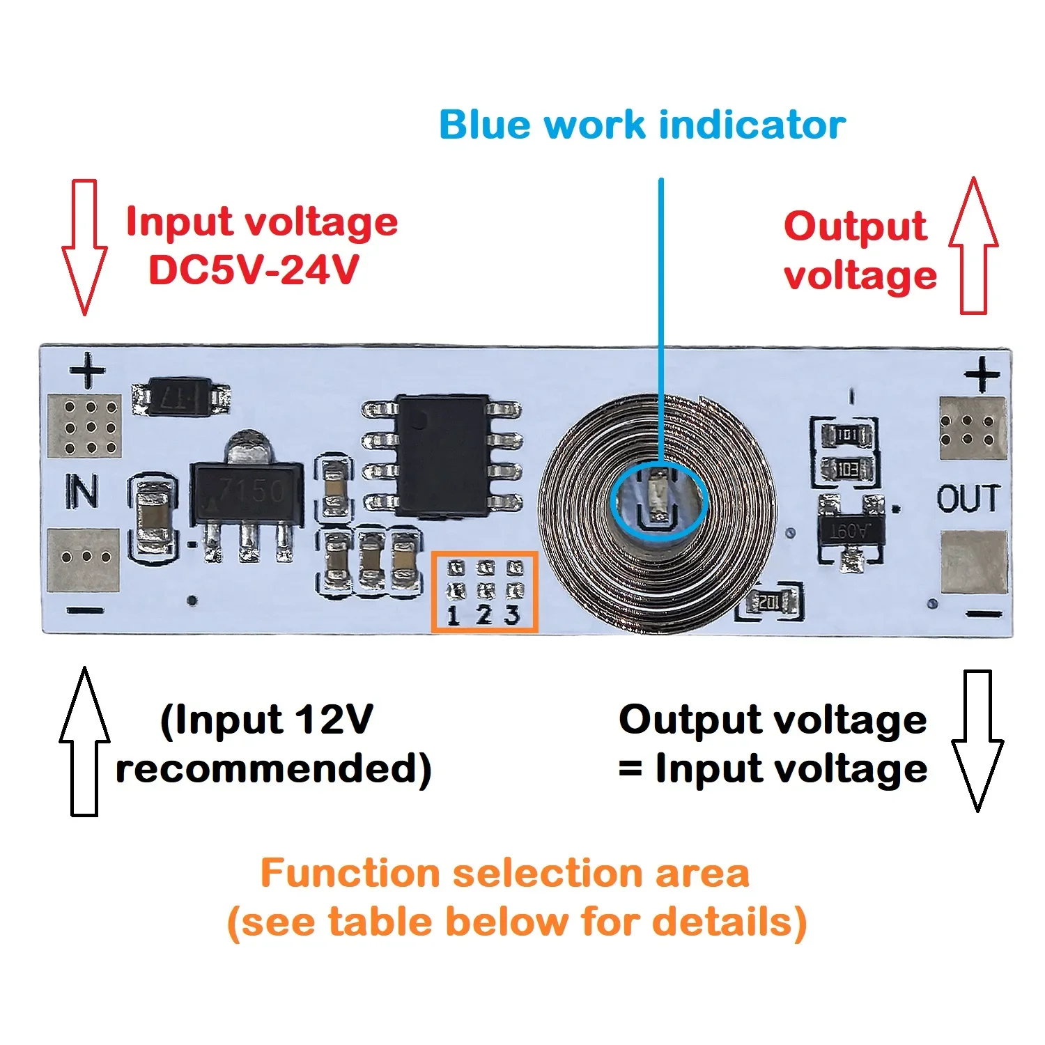 Touch Switch Capacitive Module PIR Motion Sensor Short Distance Scan Sweep Hand Sensor V2.1 5V-24V 3A LED Dimming Control Lamps