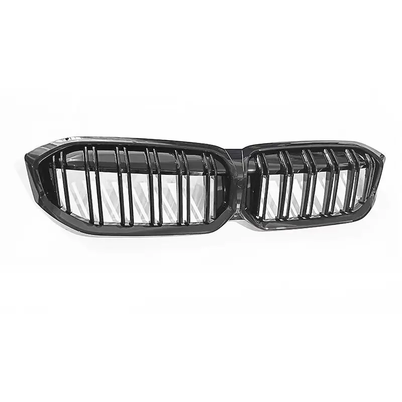 

Front Kidney Double Slat Diamond Grille Grill Center Grid Mesh Tuning Part For BMW 3 Series G20 G21 LCI 2023 330i 320d M340i