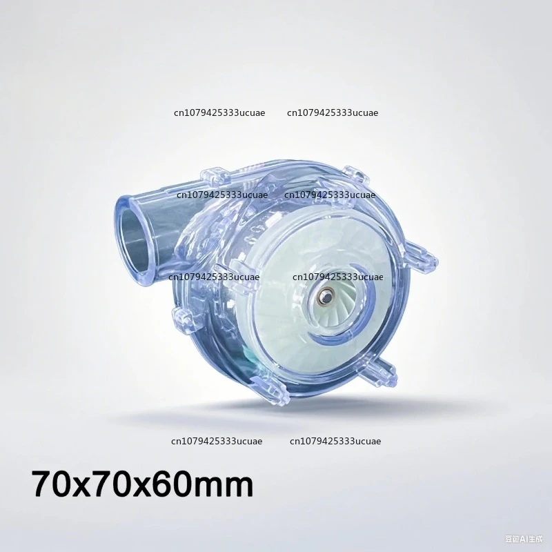 24V High Quality 7kpa DC Centrifugal Blower 70*60mm  High Pressure Low Noise Built-in Driver with PWM Blower for Vacuum System