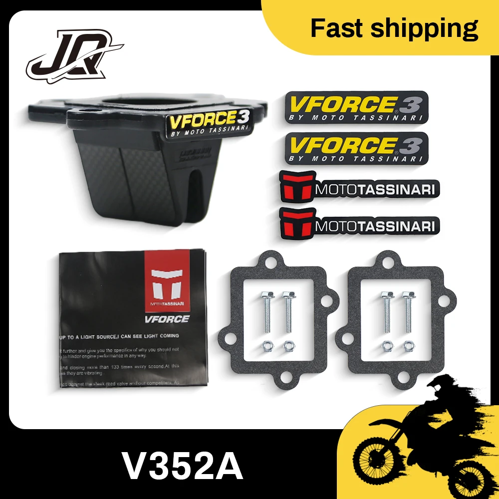 

For Yamaha Jog Aerox 50 V Force 3 Reed Valve CY50 YQ RE2 V352A Intake Glass Fiber V-Force Reeds 2003-2012 Motorcycle Reed Valve