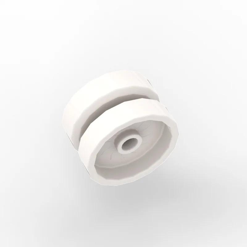40pcs MOC Parts 18976 Wheel 18 x 12 with Axle Hole Stud Compatible Bricks DIY Assmble Building Blocks Particle Kid Puzzle Toy