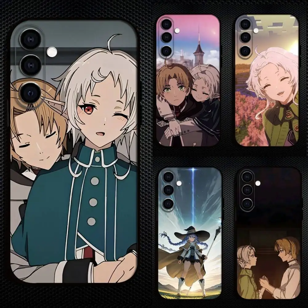 

Anime M-Mushoku T-Tensei Phone Case For Samsung Galaxy A73,A72,A71,A70,A53,A52,A51,Others Soft Black Cover